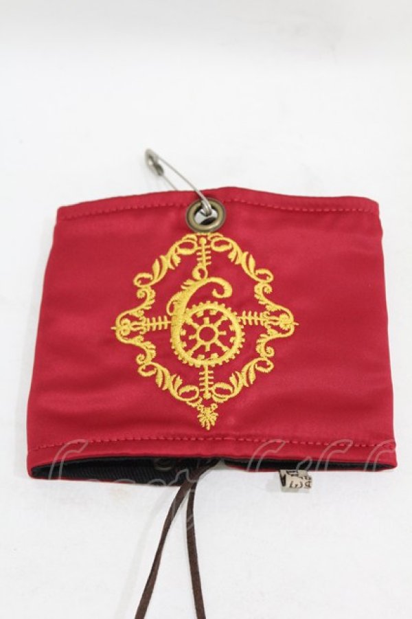 画像1: STEAM / 六式部隊の腕章  赤 H-25-08-07-1005-HN-ZA-KB-ZH (1)