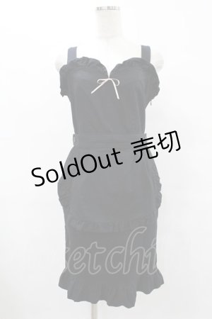 画像: MILK / メイドStyleドレス  ブラック H-25-08-07-1041-ML-OP-KB-ZH