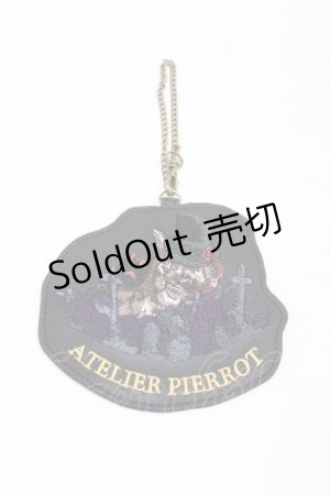 画像: ATELIER PIERROT / パスケース  黒 H-25-08-07-1011-EL-ZA-KB-ZH