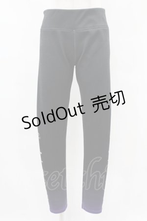 画像: NieR Clothing / 裏起毛レギンスパンツ  黒 H-25-08-07-1024-PU-PA-KB-ZH