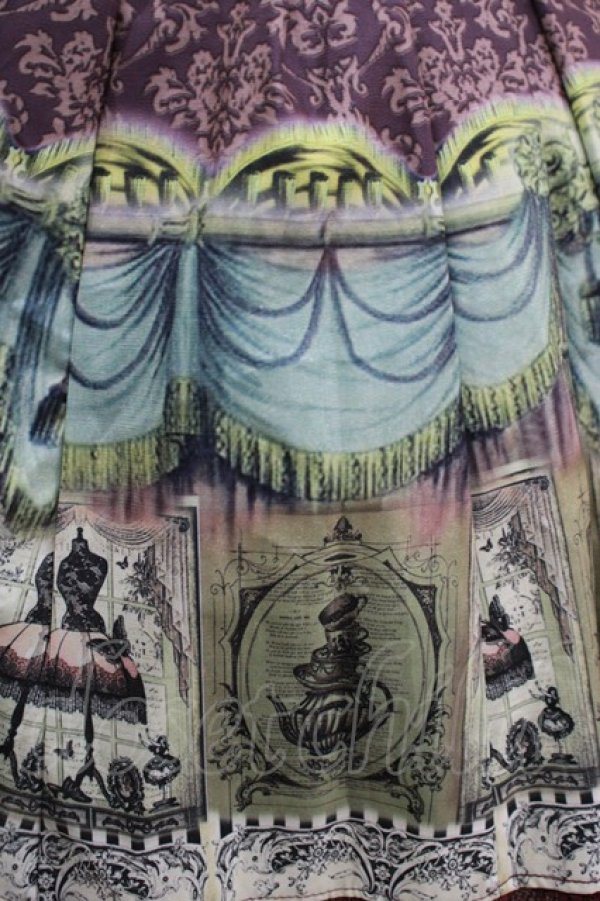 画像4: Ozz Croce / Tea Partyスカート Free ワイン H-25-08-07-005-OO-SK-KB-ZH (4)