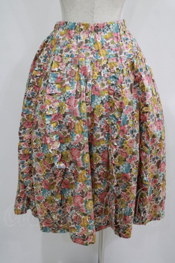 画像3: Jane Marple Dans Le Salon / Sandrineサイドフリルスカート Free ローズ H-25-08-07-008-JM-SK-KB-ZH (3)