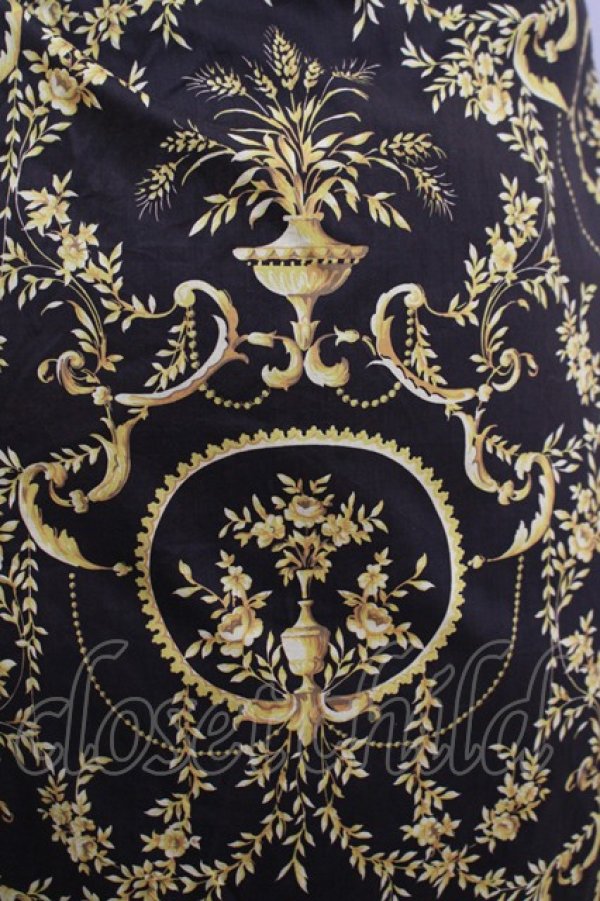 画像4: Jane Marple Dans Le Salon / Marie Antoinetteのwrapped skirt  黒 H-25-08-07-010-JM-SK-KB-ZH (4)