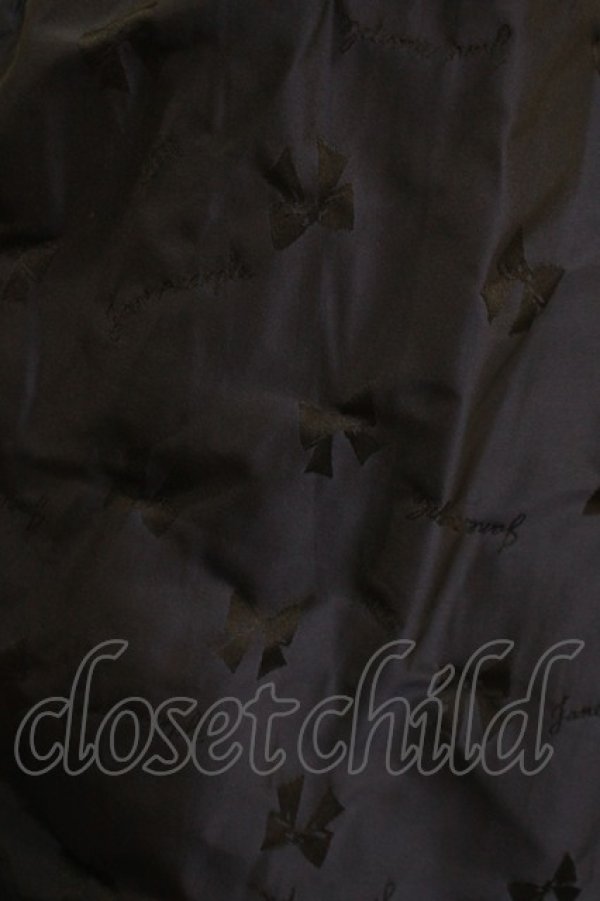 画像4: Jane Marple / Memory ribbon Jacquardリボンスカート  紺 H-25-08-07-011-JM-SK-KB-ZH (4)