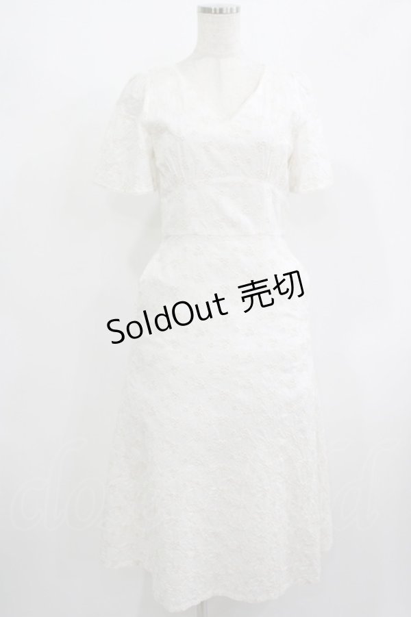 画像1: 【SALE】MILK / Bellaワンピース  オフホワイト H-25-12-15-1019-ML-OP-KB-ZT042 (1)