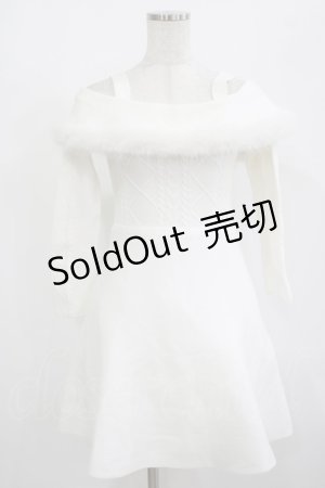 画像: evelyn / オフショルファーニットワンピース Free オフ H-25-08-08-027-LO-OP-NS-ZH