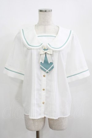 画像: Amavel / Fancy Dolphin Marineブラウス Free グリーン H-25-08-08-040-CA-BL-NS-ZH