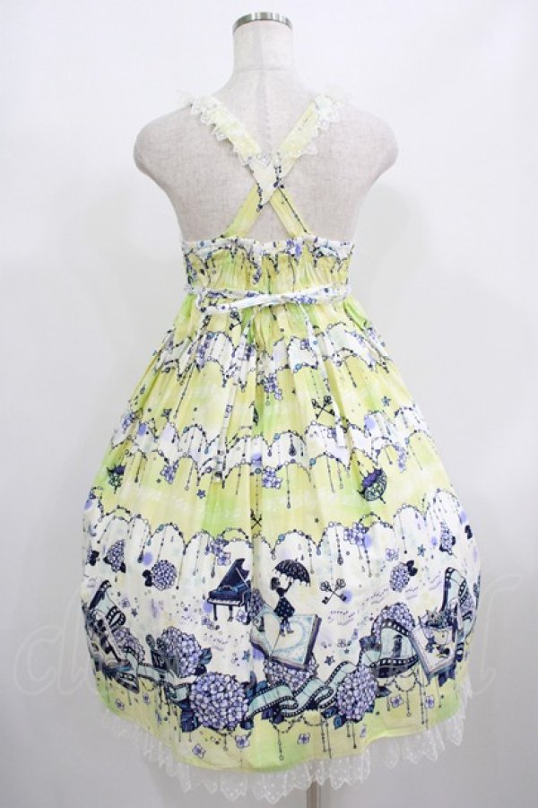 画像3: ALICE and the PIRATES / 水彩の恋空と雨音のしらべジャンパースカートII Free イエロー H-25-08-08-004-PA-OP-NS-ZH (3)