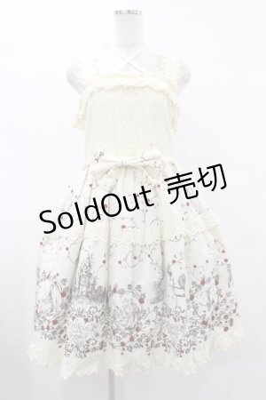 画像: ALICE and the PIRATES / Sleeping Beautyジャンパースカート Free 生成り H-25-08-08-1031-PA-OP-NS-ZH