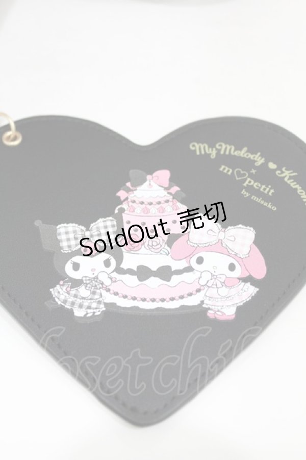 画像3: m petit by misako / サンリオキャラクターズコラボ かごバッグ  ブラック H-25-08-08-1005-LO-BG-NS-ZH (3)