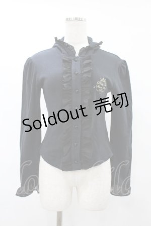 画像: BABY,THE STARS SHINE BRIGHT / うさみみフリルカーディガン Free ブラック H-25-08-08-1044-BA-TO-NS-ZH