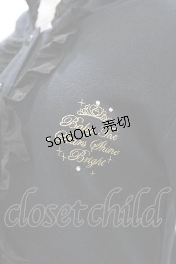 画像4: BABY,THE STARS SHINE BRIGHT / うさみみフリルカーディガン Free ブラック H-25-08-08-1044-BA-TO-NS-ZH (4)