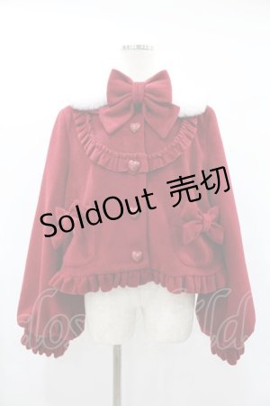 画像: To Alice / ヴィンテージドールコート L レッド H-25-08-08-1051-LO-CO-NS-ZH
