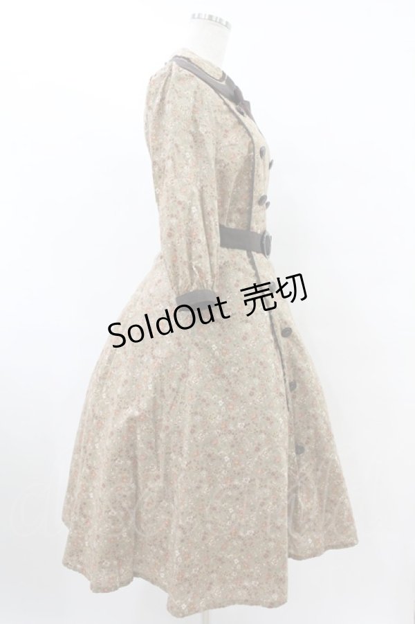 画像3: Innocent World / プティ・ボヌールワンピース L ショコラ×ショコラ/Chocolat×Chocolat H-25-08-08-1009-IW-OP-NS-ZH (3)