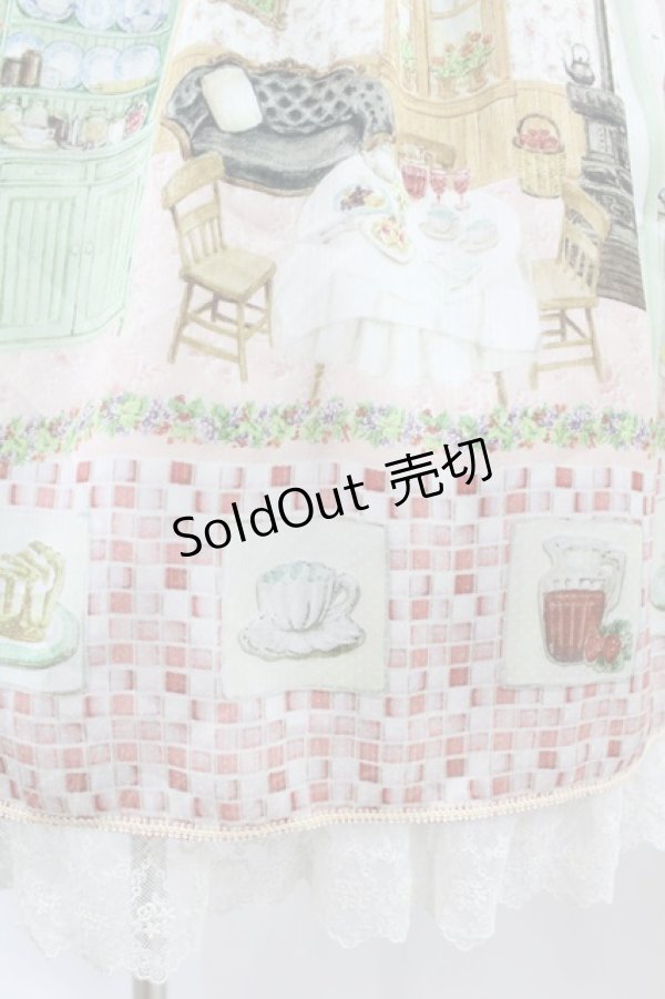 画像5: BABY,THE STARS SHINE BRIGHT / 覚めない夢をみるための Re・ci・pe柄Shirlyジャンパースカート Free ピンク H-25-08-08-1013-BA-OP-NS-ZH (5)