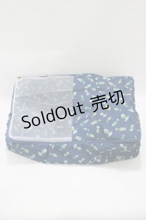 画像: axes femme POETIQUE / トラベルオーガナイザー  ネイビー H-25-08-08-071-AX-ZA-NS-ZH