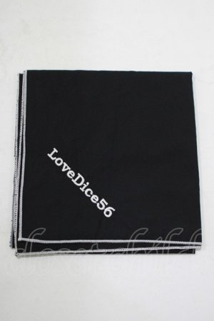 画像: Physical Drop / ハンカチ  ブラック H-25-08-08-072-LO-ZA-NS-ZH