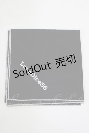 画像: Physical Drop / ハンカチ  ブラック H-25-08-08-072-LO-ZA-NS-ZH