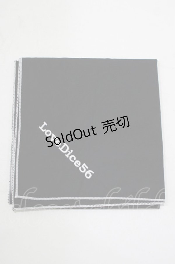 画像1: Physical Drop / ハンカチ  ブラック H-25-08-08-072-LO-ZA-NS-ZH (1)