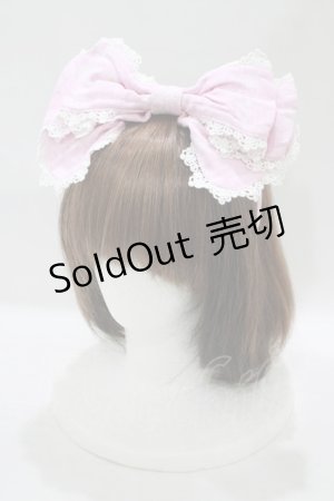 画像: BABY,THE STARS SHINE BRIGHT / 雪の女王〜妖精が舞い降りる白い国〜柄カチューシャ  ピンク H-25-08-08-085-BA-AC-NS-ZH