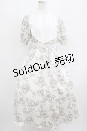 画像: m petit by misako / AM*トワルドジュイワンピース S オフ H-25-08-08-009-LO-OP-NS-ZH