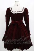 画像3: Victorian maiden / 別珍マロリーワンピース Free ボルドー H-25-08-08-012-CL-OP-NS-ZH (3)