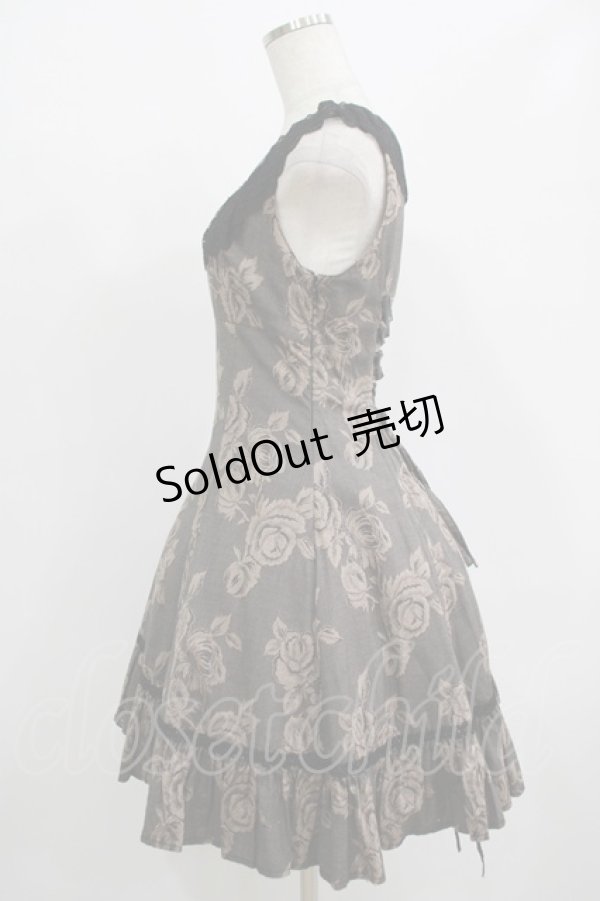 画像3: Victorian maiden / ラヴィニアバッスルワンピース Free ブラウン H-25-08-08-015-CL-OP-NS-ZH (3)