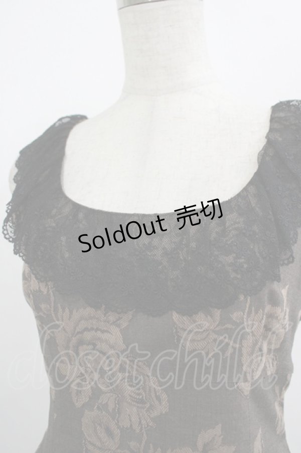 画像5: Victorian maiden / ラヴィニアバッスルワンピース Free ブラウン H-25-08-08-015-CL-OP-NS-ZH (5)