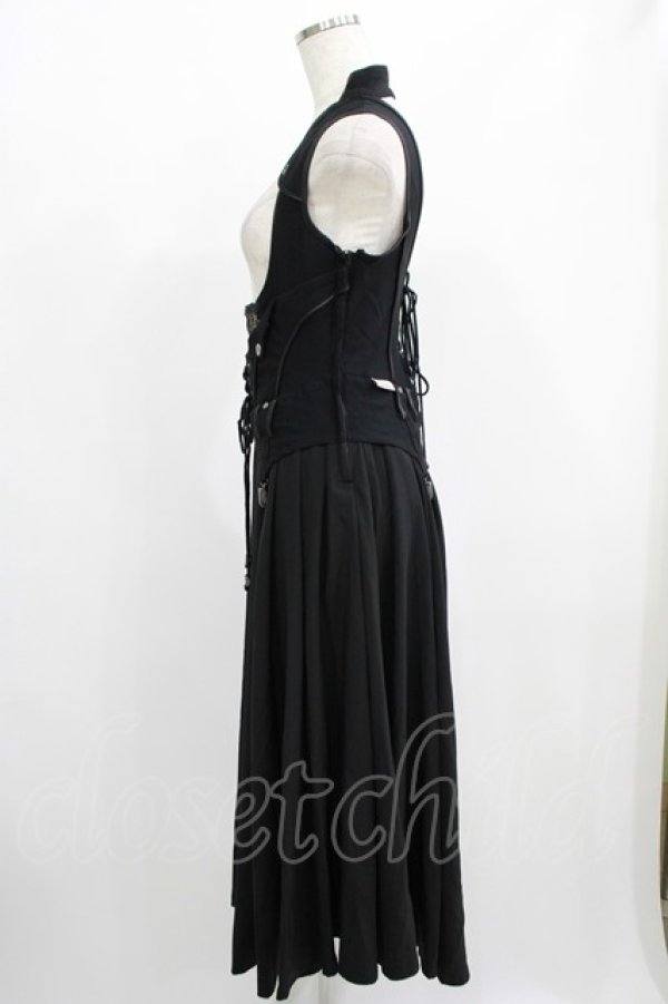 画像2: Rozen Kavalier / 刺繍ベストワンピース  黒 H-25-08-09-041-OO-OP-KB-ZH (2)