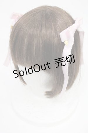 画像: BABY,THE STARS SHINE BRIGHT / confiserieリボンクリップ  ピンク H-25-08-09-1030-BA-AC-NS-ZH