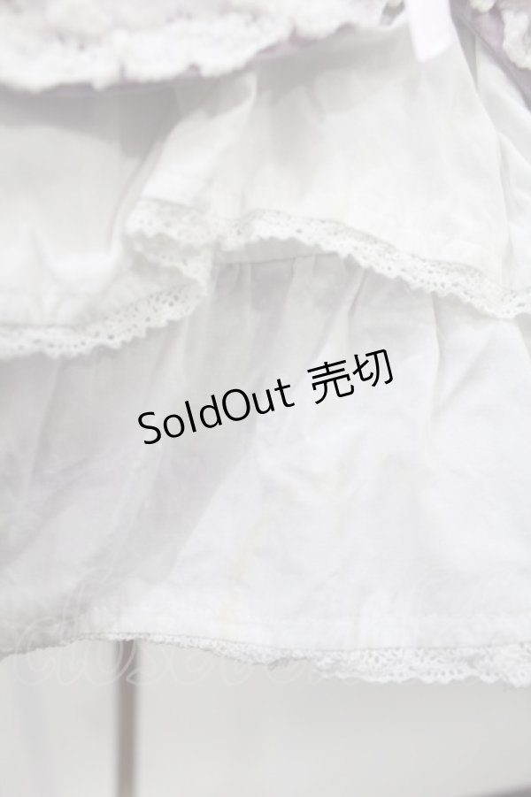 画像6: Angelic Pretty / スカラップレースたたきジャンパースカート Free ラベンダー H-25-08-09-1009-AP-OP-NS-ZH (6)