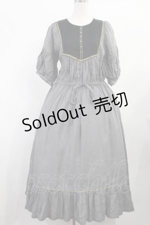 画像: SERAPHIM / 中世の庭ドレス  グレー H-25-08-09-1002-LO-OP-IG-ZH