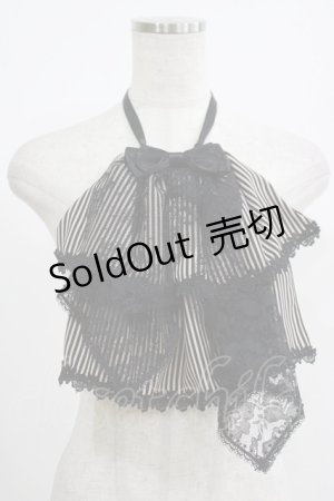画像: MR corset / ストライプジャボ  黒 H-25-08-09-067-PU-ZA-KB-ZH