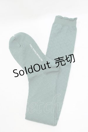 画像: Jane Marple Dans Le Salon / ジャガードオーバーニー  グリーン H-25-08-09-068-JM-ZA-KB-ZH