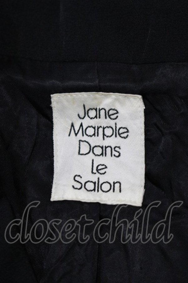 画像4: Jane Marple Dans Le Salon / パフニット切替ジャケット M 黒 H-25-08-10-1047-JM-JA-KB-ZH (4)