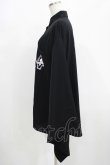 画像2: NieR Clothing / 着物風袖シャツ  黒 H-25-08-10-1052-PU-BL-KB-ZH (2)