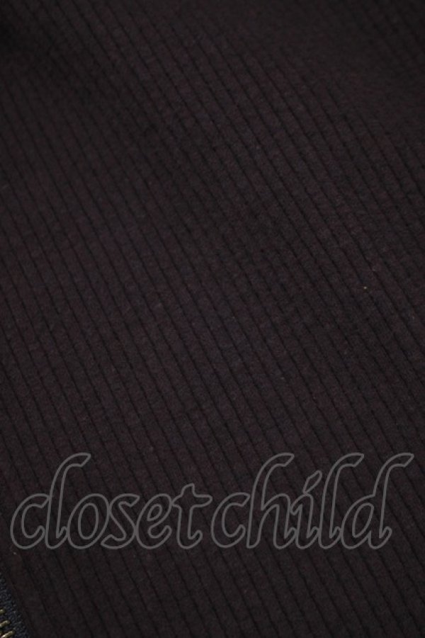 画像4: NieR Clothing / ギャザースリーブリブパーカー  ネイビー H-25-08-10-1058-PU-TO-KB-ZH (4)