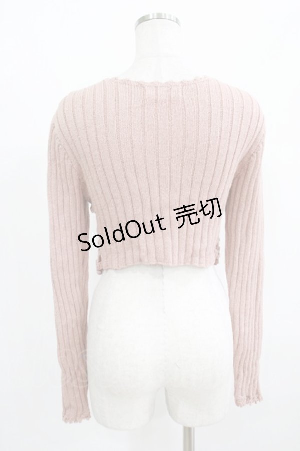 画像3: Jane Marple / クロシェニット M ベージュ H-26-01-09-018-JM-TO-KB-ZH (3)