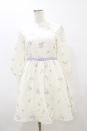 画像: LODISPOTTO / 花柄ワンピース M オフ H-25-08-11-069-LO-OP-NS-ZH