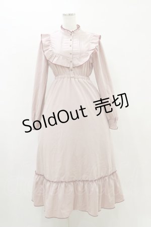 画像: Areeam / 配色フリルワンピース Free ピンク H-25-08-11-070-LO-OP-NS-ZH