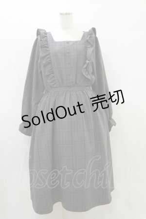 画像: m petit by misako / チェックワンピース LL グレー H-25-08-11-074-LO-OP-NS-ZH