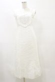 画像1: an another angelus / レース使いコットンリップルナローワンピース Free OFFWHITE H-25-08-11-081-CA-OP-NS-ZH (1)