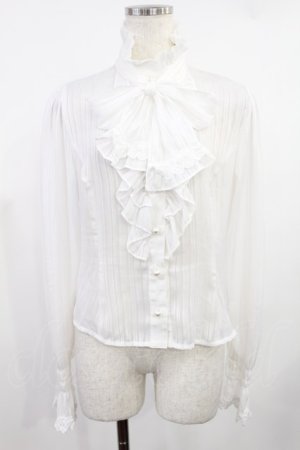 画像: BABY,THE STARS SHINE BRIGHT / ストライプシフォンブラウス Free オフ H-25-08-11-1035-BA-BL-NS-ZH
