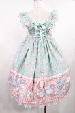 画像3: Angelic Pretty / MELODY TOYSハイウエストジャンパースカート Free ミント H-25-08-11-1004-AP-OP-NS-ZH (3)