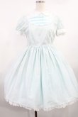 画像1: Angelic Pretty / うさぎのPatryワンピース Free サックス H-25-08-11-1013-AP-OP-NS-ZH (1)