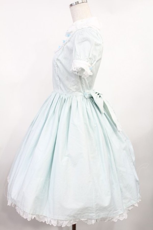 画像2: Angelic Pretty / うさぎのPatryワンピース Free サックス H-25-08-11-1013-AP-OP-NS-ZH (2)