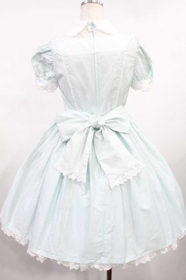 画像3: Angelic Pretty / うさぎのPatryワンピース Free サックス H-25-08-11-1013-AP-OP-NS-ZH (3)
