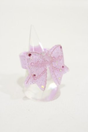 画像: Angelic Pretty / ときめきリボンリング  ピンク H-25-08-11-025-AP-AC-NS-ZH