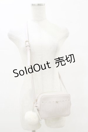 画像: LODISPOTTO / ポンポン付きポシェット  ピンク H-25-08-11-034-LO-BG-NS-ZH