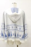 画像2: axes femme / アナと雪の女王/ケープ M オフ/サックス H-25-08-11-047-AX-JA-NS-ZT484 (2)